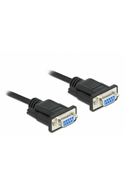 DELOCK Cablu serial Nullmodem D-Sub9 10 m cu carcasă metalică