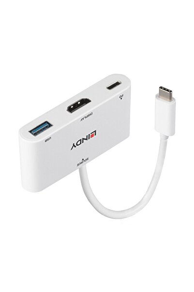 LİNDY USB 3.1 Typ C auf HDMI Konverter mit PD