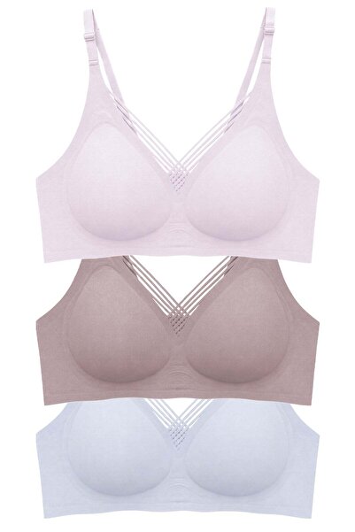 Cottonhill Seamless Bra - Lucent |   Laser Cut Wire-Free Women's Bra with Fro...