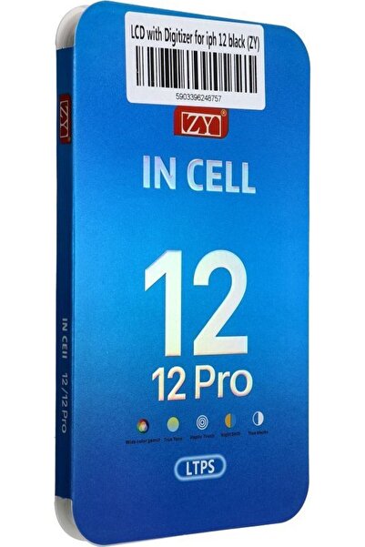 OEM Wy≈õwietlacz pentru iPhone 12 / 12 Pro cu ecran tactil negru (ZY-LTPS) IC...