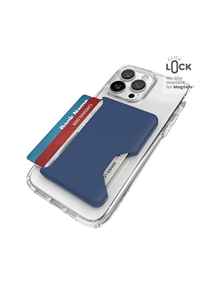 Speck ClickLock Wallet For MagSafe - Magnetyczny portfel MagSafe (Coastal Blue)