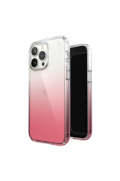 Speck Presidio Perfect-Clear + Ombre - Husă iPhone 14 Pro Max cu MICROBAN (Tr...