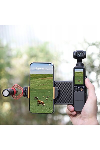 SunnyLife Suport pentru Dji Osmo Pocket 3 pentru telefon + Iso + Spațiu de de...