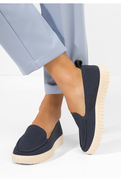 B T Shoes Mocasini dama Amarisia navy