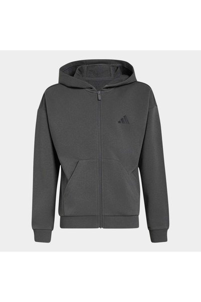 adidas J Sl Fz Hd 220 Genç Spor Sweatshirt KS2476