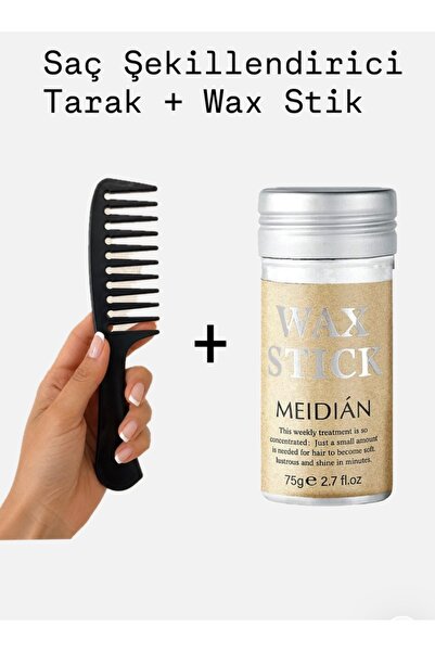 blackcomb Saç Şekillendirici Tarak + Wax Stick