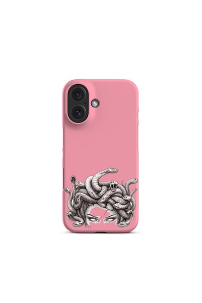 KaffCase غطاء هاتف بتصميم ميدوسا متوافق مع آيفون 16