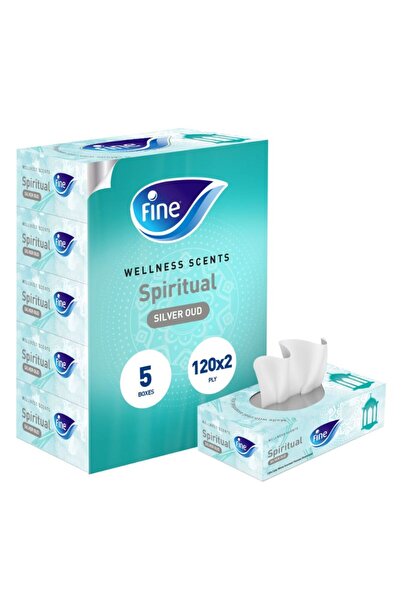 FINE Scented Facial Tissues 120x2-Ply