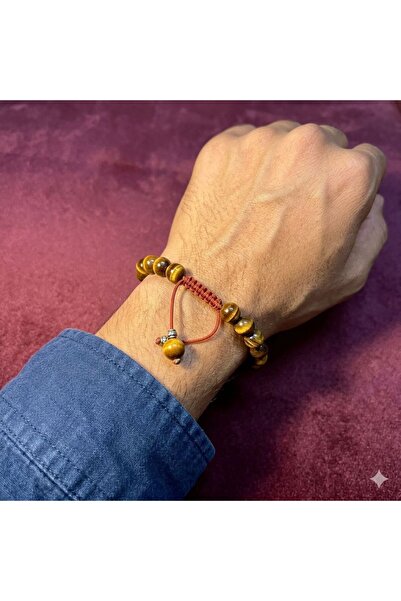 Generic Luxury Onyx Tiger's Eye Bracelet