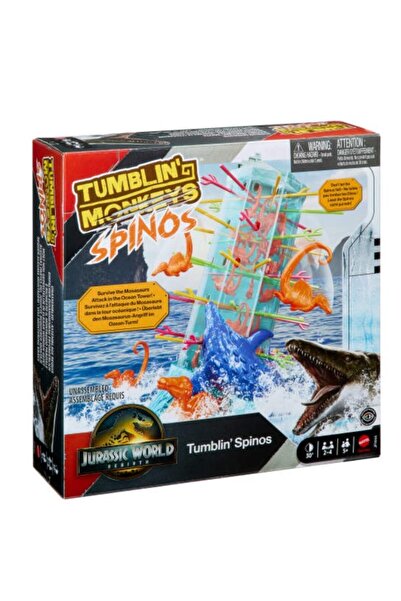 Mattel Games Jurassic World Tumblin' Spinos