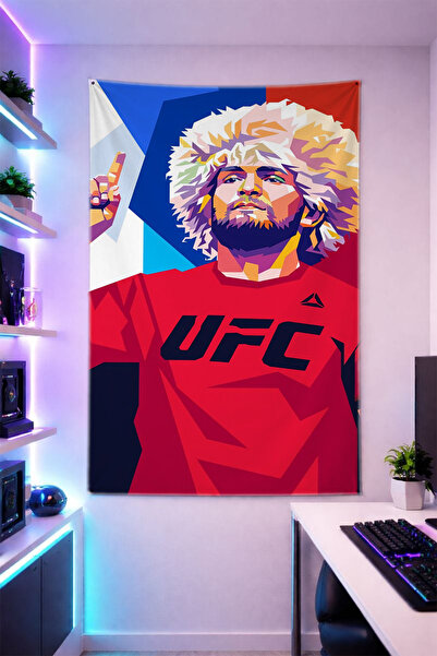 Reyhani UFC-K1 Tapiserie de perete din țesătură de calitate strălucitoare Dec...