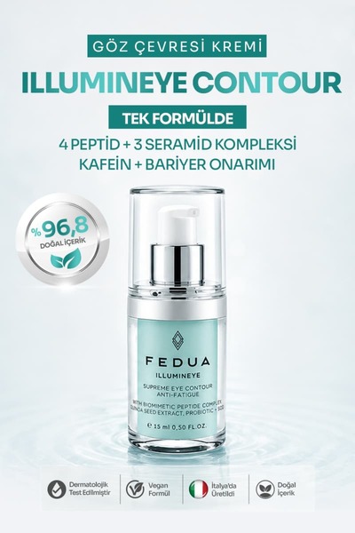 Fedua Illumineye Anti Age Eye Contour Aydınlatıcı Göz Çevresi Kremi 15 ml