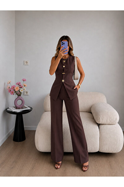 Ekim Store Sun Star set od 4 dela: prsluk, pantalone i blejzer