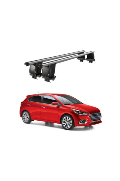 OEM Bare transverse portbagage aluminiu compatible plafon neted hyundai accen...