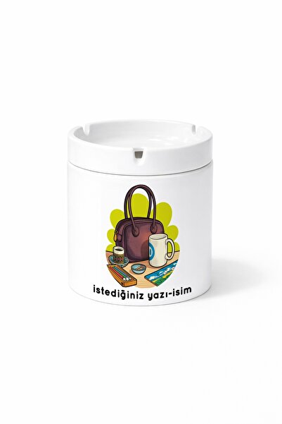 Kirbi Reklam Other Bags Office Set Business Set Double Sided Printed Ashtray ...