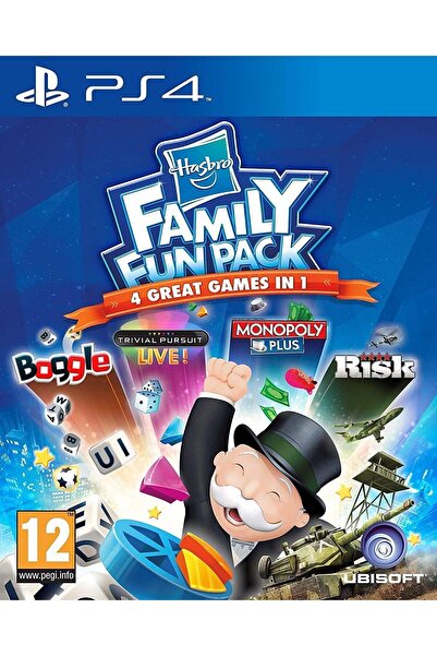 Sony Joc Hasbro Family Fun Pack (Monopoly) PS4 PlayStation 4, Μεταχειρισμένο