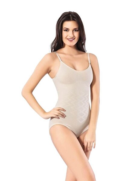 Generic Brand Ozlem Seamless Strappy Hooked Corset Body