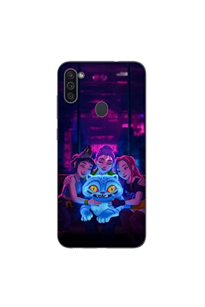 OEM Husa compatibila cu Samsung Galaxy A11 Silicon Gel Tpu Model KPop Demon H...