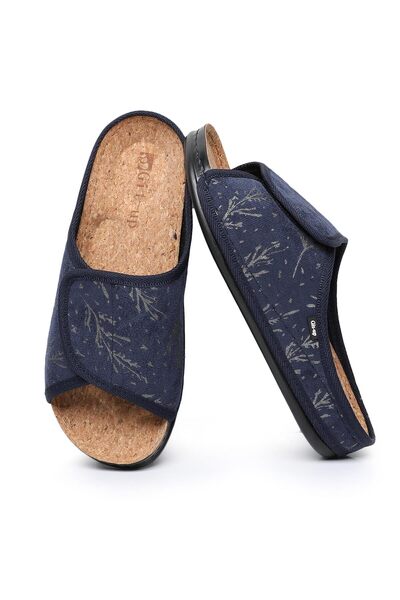 Git-up Women's Comfort Cork Slippers, Adjustable Velcro Strap Design, Anti-Sl...
