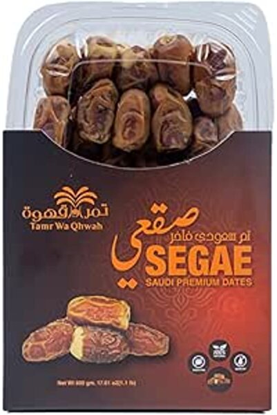 Tamr Wa Qhwah Segae Saudi Dates Naturally Sweet No Additives 500g