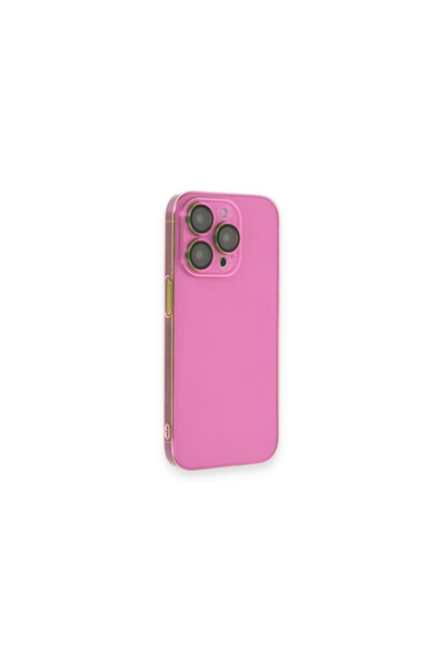 Generic Brand iPhone 14 Pro Compatible Case Armada Lens Cover - Pink
