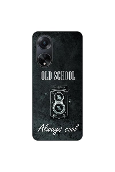 OEM Husa compatibila cu Oppo A98 5G Silicon Gel Tpu Model Retro Camera
