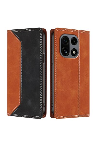 sscase Two Colors Θήκη Βιβλίο Brown/Black (OnePlus 15 5G)
