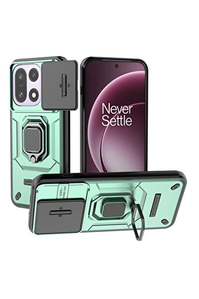 sscase Sliding Camshield Σκληρή Θήκη με Δαχτυλίδι Green (OnePlus 15 5G)