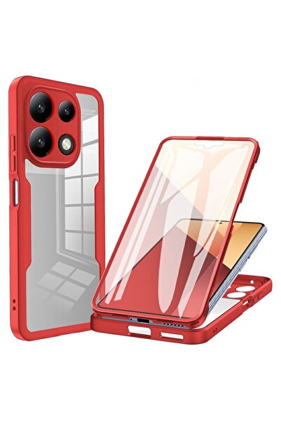 sscase 360 Degrees Coverage Σκληρή Θήκη Red (Xiaomi Redmi Note 14S 4G)