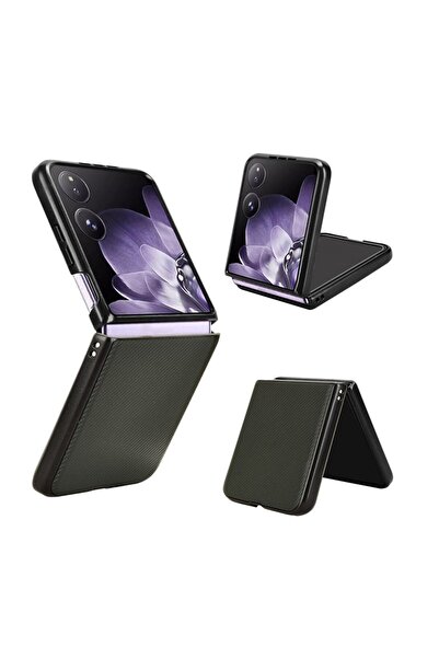 sscase Carbon Fiber Σκληρή Θήκη Dark Green (Xiaomi Mix Flip 5G)