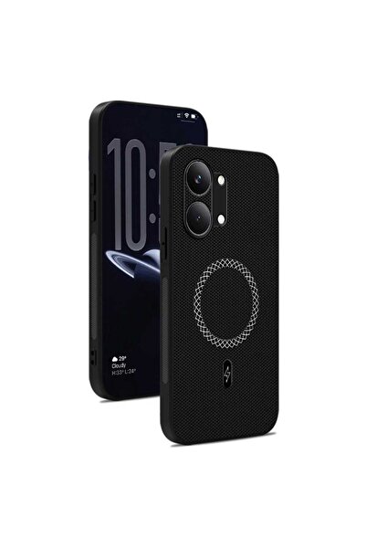 sscase Triangle Texture Magsafe Σκληρή Θήκη Black (Xiaomi Poco X8 Pro Max 5G)