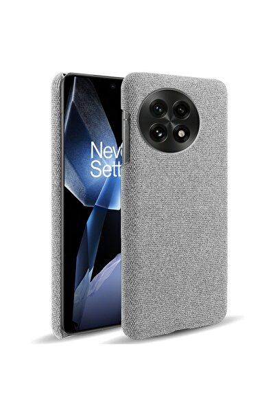 sscase Felt Cloth Σκληρή Θήκη Light Grey (OnePlus 13 5G)