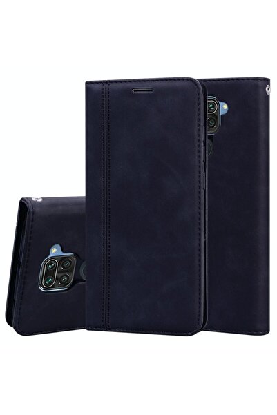 sscase Stitching Magnetic Θήκη Βιβλίο Black (Xiaomi Redmi Note 9)