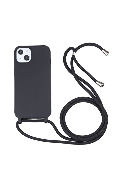 sscase Θήκη Σιλικόνης με Λουράκι Black (Apple iPhone 11)