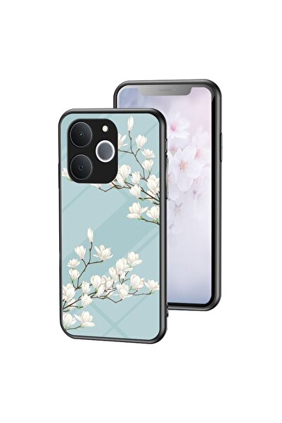 sscase Floral Σκληρή Θήκη με Τζάμι Gardenia (Realme C71 4G)