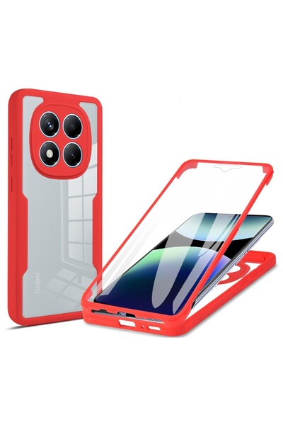 sscase 360 Degrees Coverage Σκληρή Θήκη Red (Xiaomi Redmi Note 14 Pro 4G)