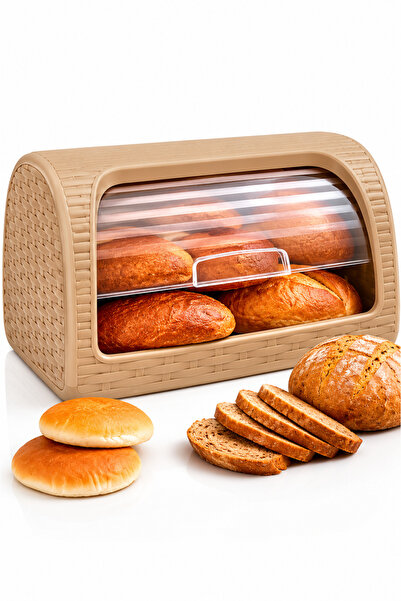 SIMPLIO Çok Amaçlı Ekmek Saklama Kutusu Poğaça Simit Organizeri