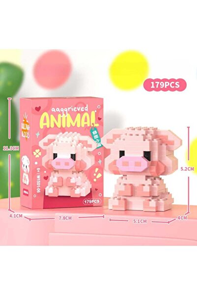 womi Animal Serisi Sevimli Blok Yapı Taşı Figür