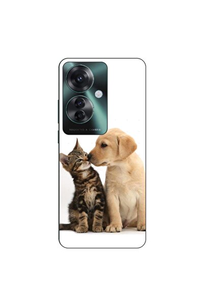 OEM Husa compatibila cu Oppo Reno11 F 5G Silicon Gel Tpu Model Pisicuta Catel...