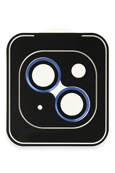Fuchsia Urr iPhone 14 Titanium Alloy Ar Camera Lens Protector - Blue