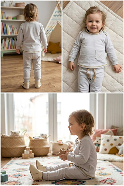 meyastore Baby Suit with Sewing Detail