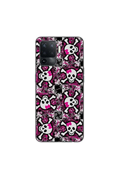 OEM Husa compatibila cu Oppo Reno5 Lite Silicon Gel Tpu Model Pop Art Skeleton