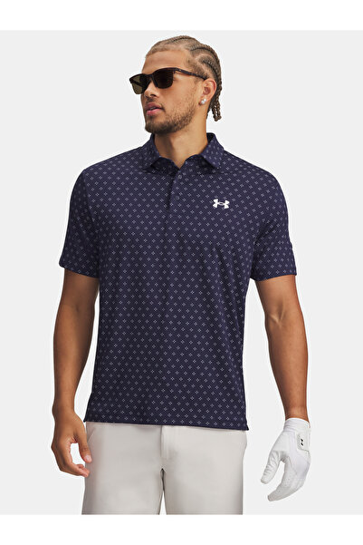 Under Armour Tricou polo imprimat pentru bărbați UA Playoff 3.0