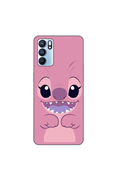 OEM Husa compatibila cu Oppo Reno6 5G Silicon Gel Tpu Model Stitch Angel Happy