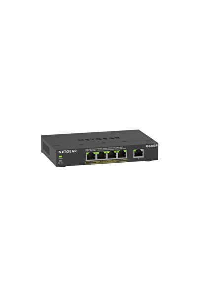 NETGEAR GS305Pv3 5-Port Gigabit Unmanaged Switch, 4x PoE+