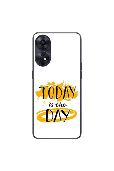 OEM Θήκη συμβατή με Oppo Reno8 T 4G, από σιλικόνη TPU, με σχέδιο  "Σήμερα Είν...