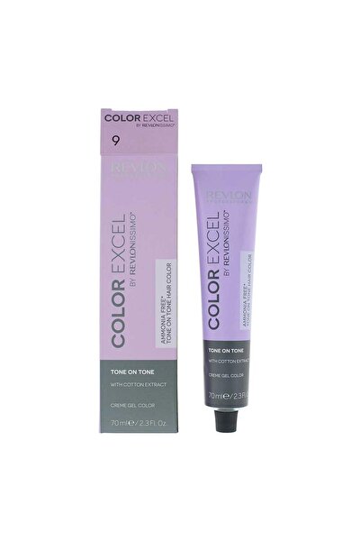 Revlon , Color Excel, Vopsea de păr semipermanentă, 9 Blond foarte deschis, 7...