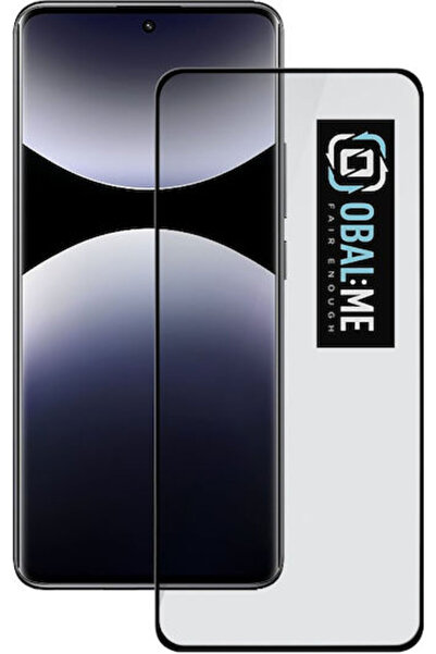 OBAL:ME 5D Σκληρυμένο Γυαλί Μαύρο (Redmi Note 14 Pro 5G / 14 Pro+ / Poco X7)