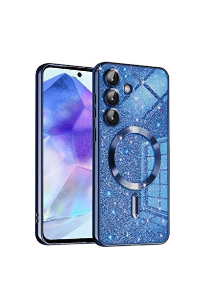 DAMUR Θήκη MagSafe 2 σε 1 με γκλίτερ για Samsung Galaxy A55 5G, Πλήρης Προστα...