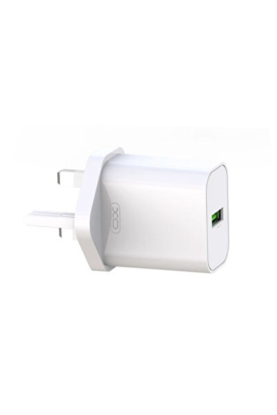 Xo Φορτιστής χωρίς καλώδιο GaN με θύρα USB-A, 18W Quick Charge 3.0, Λευκός (L...